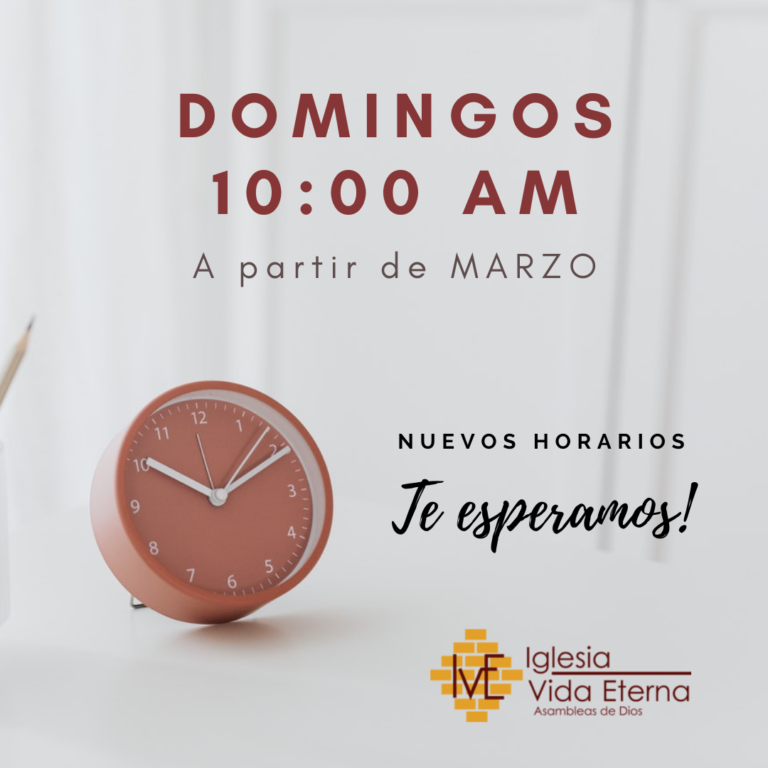 Nuevos Horarios 10AM