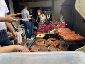 ¡¡¡La comida en el Asador!!!!